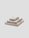 Kontex Japanisches Handtuch Flax Grey-Beige Bio-Baumwolle